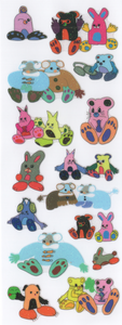 Sticker sheet - Loving creatures 1