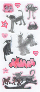 Sticker sheet - cats