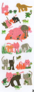 Set of 9 sticker sheets