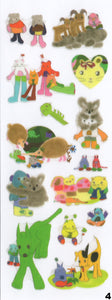 Set of 9 sticker sheets