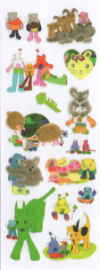 Sticker sheet - Loving creatures 3