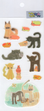 Load image into Gallery viewer, Sticker sheet - Cats &amp; hamsters