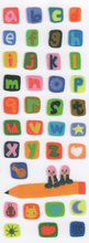 Load image into Gallery viewer, Sticker sheet - Letters