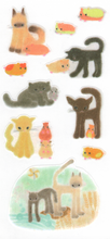 Load image into Gallery viewer, Sticker sheet - Cats &amp; hamsters