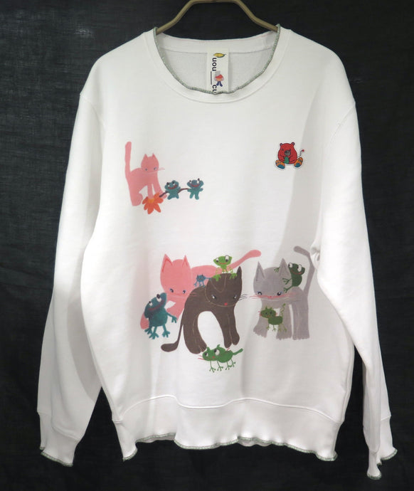 Sweater- Meows and frogs a (S)